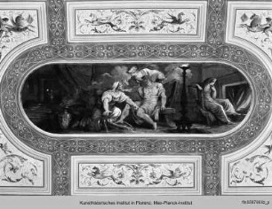 Die Rückkehr des Odysseus : Euryclea erkennt Odysseus wieder