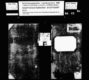 Kriegsstammrolle der Leichten Munitionskolonne Nr. 840