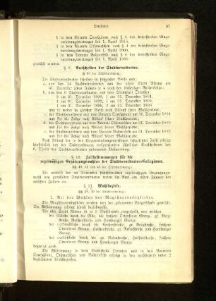 § 9. Ausscheiden der Stadtverordneten.