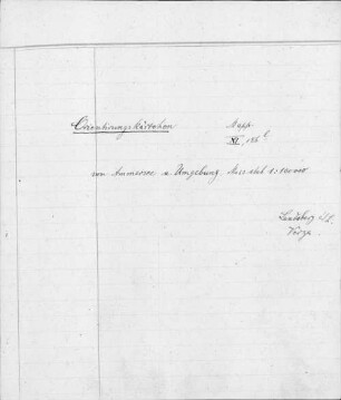 Alter Realkatalog (1501-1952), Teil Bayern, Ammersee. Ammersee - BSB Cbm Cat. 805(1 b Ammersee