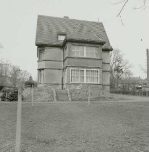 Dresden-Großluga, Bosewitzer Straße 11/ Ecke Werkstraße. Villa mit Park (um 1905)