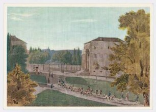 Haus am Wilhelmshöher Tor. 1820
