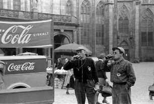 Freiburg: Nr. 11; Direktor Möbius, Hannover; Fiat; am Coca-Cola Stand