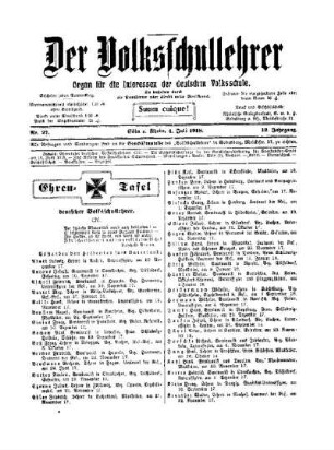 Ehren-Tafel deutscher Volksschullehrer : CIV.