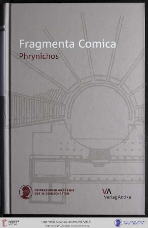 Band 7: Fragmenta comica: (FrC) ; Kommentierung der Fragmente der griechischen Komödie: Frinico : introduzione, traduzione e commento