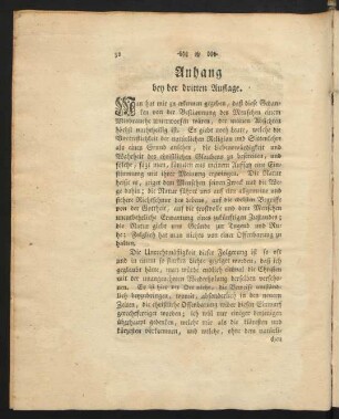 Anhang bey der dritten Auflage.