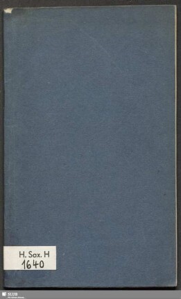 Statuten des Vorschuß-Vereins zu Olbernhau