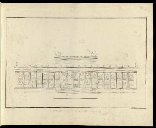 Abbildung 9. Façade der Hauptfronte des Neuen Museums.