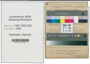 Entnazifizierung Heinrich Hartmann , geb. 12.06.1900 (Landwirt)