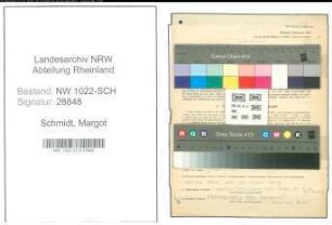 Entnazifizierung Margot Schmidt , geb. 01.03.1922 (Dolmetscherin)