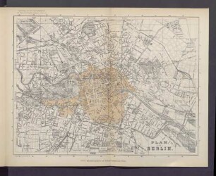 Plan von Berlin