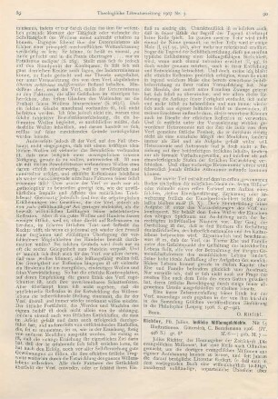 90-92 [Rezension] Richter, Julius, Indische Missionsgeschichte