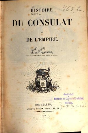 Histoire du consulat et de l'empire. 2