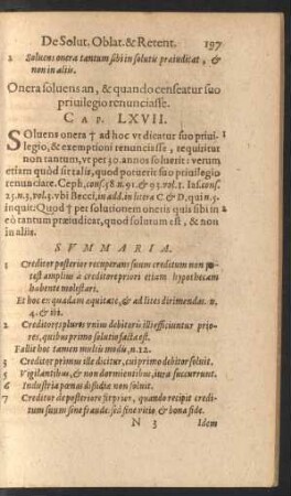 Cap. LXVII.