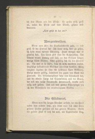 Die Gärtnerei