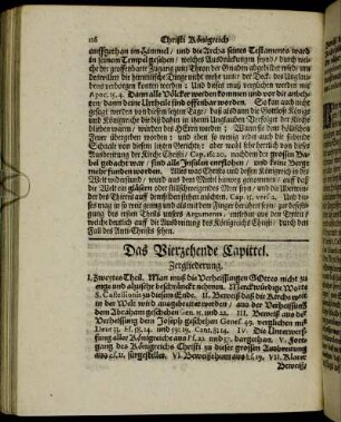 Das Vierzehende Capittel. - Das Sechzehende Capittel.