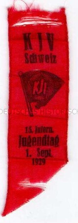 Kommunistischer Jugendverband der Schweiz, 15. Internationaler Jugendtag