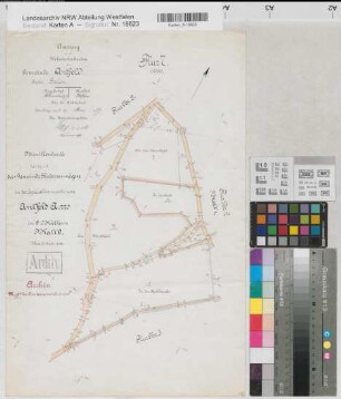 Antfeld (Olsberg), Separation Antfeld, Bl.9 Brouillonkarte