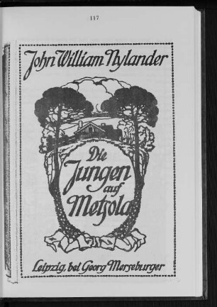 John William Nylander Die Jugen auf Metgold