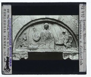 Erwitte, St. Laurentius : Nordportal: Tympanon