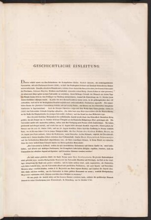 Geschichtliche Einleitung