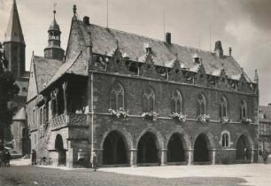 Rathaus : Goslar, Blick auf das Rathaus