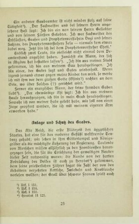 Anlage und Schutz des Grabes
