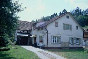 ehemalige Mahlmühle Pulverweg, Ansicht des Wohnhauses