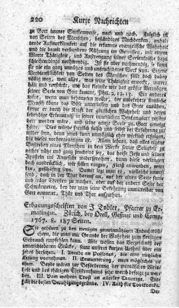 Erbauungsschriften.