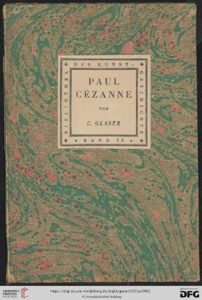Band 50: Bibliothek der Kunstgeschichte: Paul Cézanne