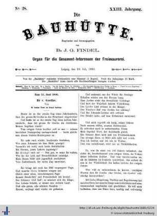 Nr. 28, 10. Juli 1880