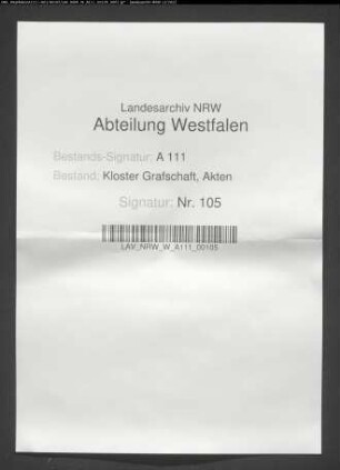 Rechnung über Empfang und Ausgaben an Korn und Geld