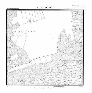 Kartenblatt SO III 36 Stand 1821