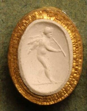 Cupido, auf einer Flöte blasend (Daktyliothek, Erstes Mythologisches Tausend)