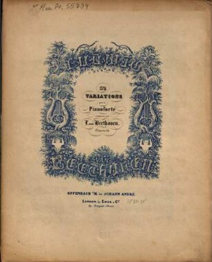 32 variations : pour le pianoforté ; oeuv. 36 [!]