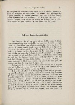 Molière: Fruentimmerskolen