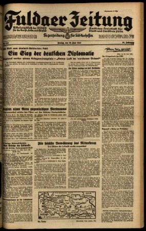 Ausgabe vom Freitag, den 20. Juni 1941.