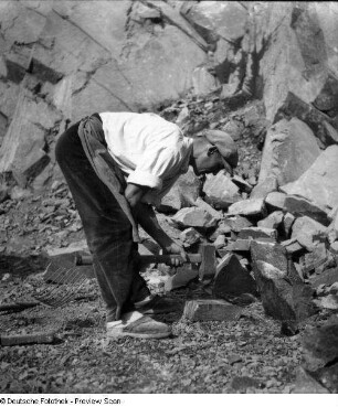 Grimma, Steinbruch am Hengstberg, Schotterwerk, Porphyrbruch,