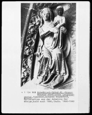 Madonna aus der Anbetung der Könige
