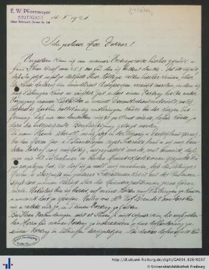 Brief vom 04.02.1921.