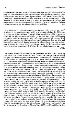 Johann Rist, 1607 - 1667, aus Anlaß des Amtsantritts von Johann Rist als Pfarrer vor 350 Jahren in der Kirchengemeinde Wedel, (Schriften des Schleswig-Holsteinischen Heimatbundes, Ortsverein Wedel, 2) : Wedel, Schleswig-Holsteinischer Heimatbund, Ortsverein Wedel, 1985