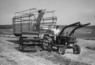 Fahr-Scheibenradhäcksler Seitenwagen