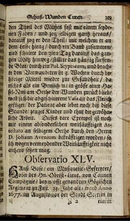 Observatio XLV.