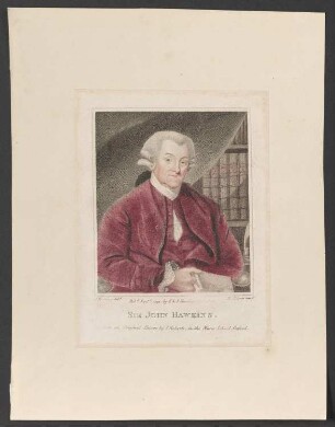 Porträt John Hawkins (1719-1789)