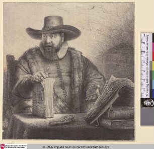 [Porträt des Cornelis Claasz Anslo; Cornelis Claesz. Anslo, Preacher; Renier Ansloo]