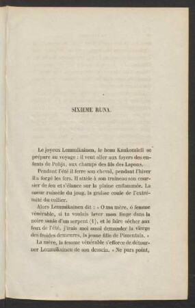 Sixieme Runa.