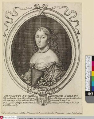 Henriette Stuard Duchesse d'Orleans