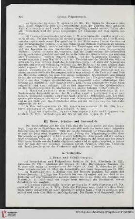 III: Brust-, Schulter- und Armmuskeln