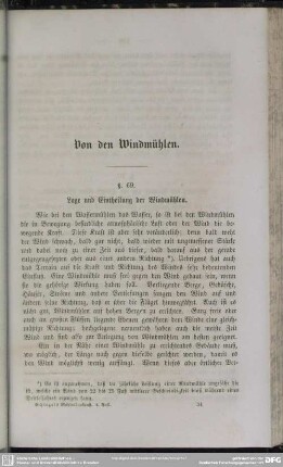 Von den Windmühlen