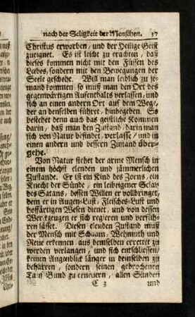 37-41, Von Natur stehet der arme Mensch in einem ...